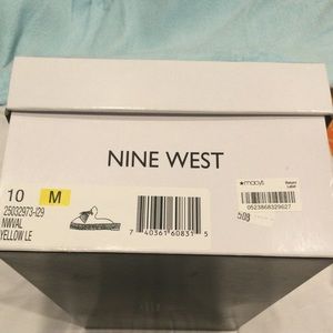 Womens Nine West slide in flats